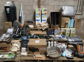 Partij Tuinartikelen O.a. Waterform, Hozelock, Intex, Inline, Bosch en